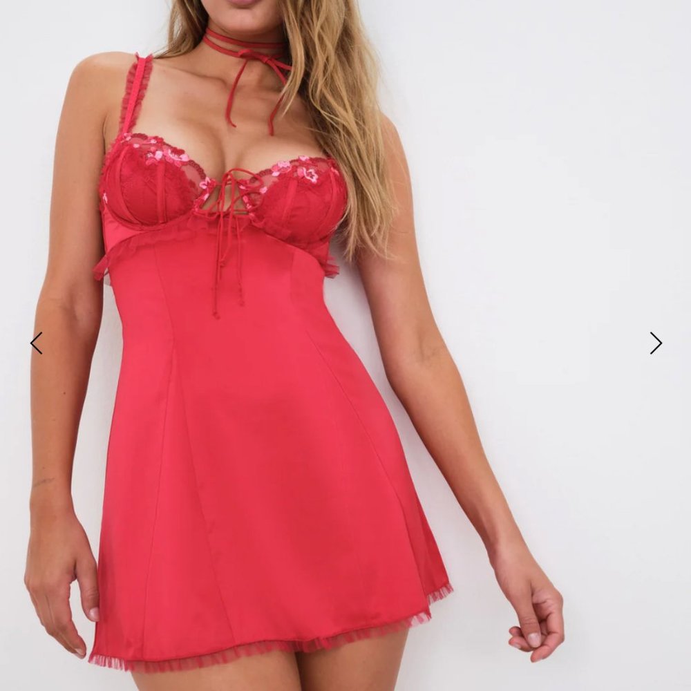 For Love and Lemons Evie Slip